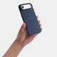 thin case for iphone air, navy blue