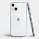 Thin and clear iPhone 13 mini case by totallee - Thinnest clear case for iPhone 13 mini, Clear (Soft)