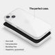 Super thin iPhone 14 plus case by totallee, Clear (soft)
