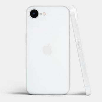 Ultra thin iPhone 16e case by totallee, frosted clear