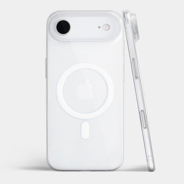 Ultra thin iPhone 17 Air case by totallee, frosted clear