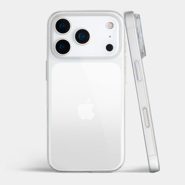 Ultra thin iPhone 17 Pro case by totallee, frosted clear