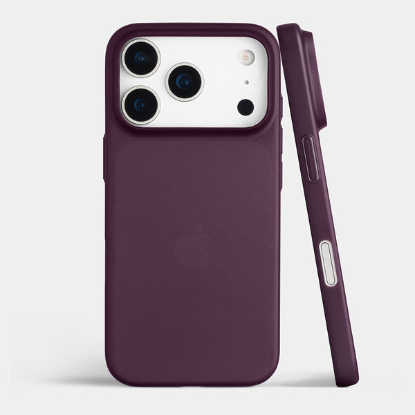 Ultra thin iPhone 17 Pro case by totallee, frosted clear