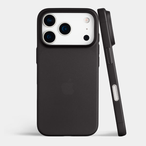 Ultra thin iPhone 17 Pro case by totallee, frosted clear