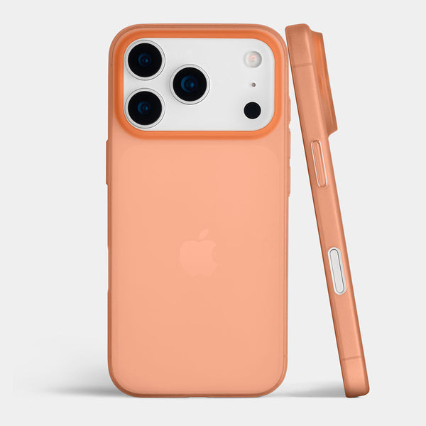 Ultra thin iPhone 17 Pro case by totallee, frosted clear