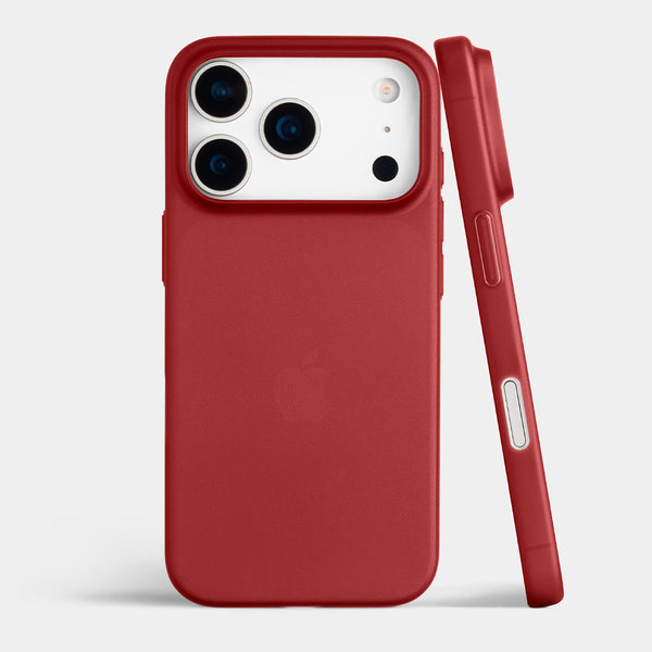 Ultra thin iPhone 18 Pro case by totallee, frosted clear