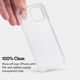 Thin case for iPhone 15 plus by totallee, clear