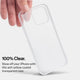 Thin case for iPhone 15 pro max by totallee, clear