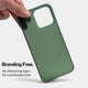 Thin case for iPhone 15 pro by totallee, green