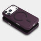 thinnest case for iphone 17 pro, magsafe dark cherry