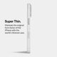 Super thin iPhone 15 pro case, clear
