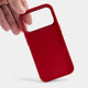 lightweight iphone 17 pro case, red