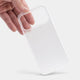 lightweight iphone 17 pro max case, frosted clear