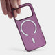 lightweight iphone 18 pro case, magsafe dark cherry