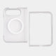 thin case for iphone Duo, frosted clear