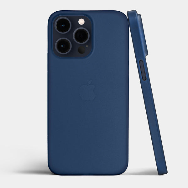 Ultra thin iPhone 15 pro max case by totallee, frosted clear