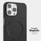 Quality iPhone 14 Pro max case by totallee, magsafe black