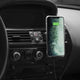 A fast wireless car charger, charging an iPhone