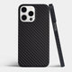 Ultra thin iPhone 13 pro case by totallee, carbon fiber pattern