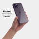 iPhone 14 pro case by totallee adds grip, Clear