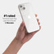 iPhone 14 case by totallee adds grip, Clear