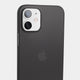 Quality iPhone 12 mini case by totallee, Frosted black