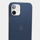 Quality iPhone 12 mini case by totallee, navy blue