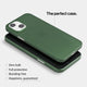 Super thin iPhone 14 case by totallee, green