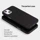 Super thin iPhone 14 plus case by totallee, Frosted black