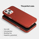 Super thin iPhone 14 pro case by totallee, red