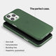 Super thin iPhone 14 pro max case by totallee, green
