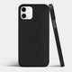 Ultra thin iPhone 12 case by totallee - Thinnest case for iPhone 12, Frosted black