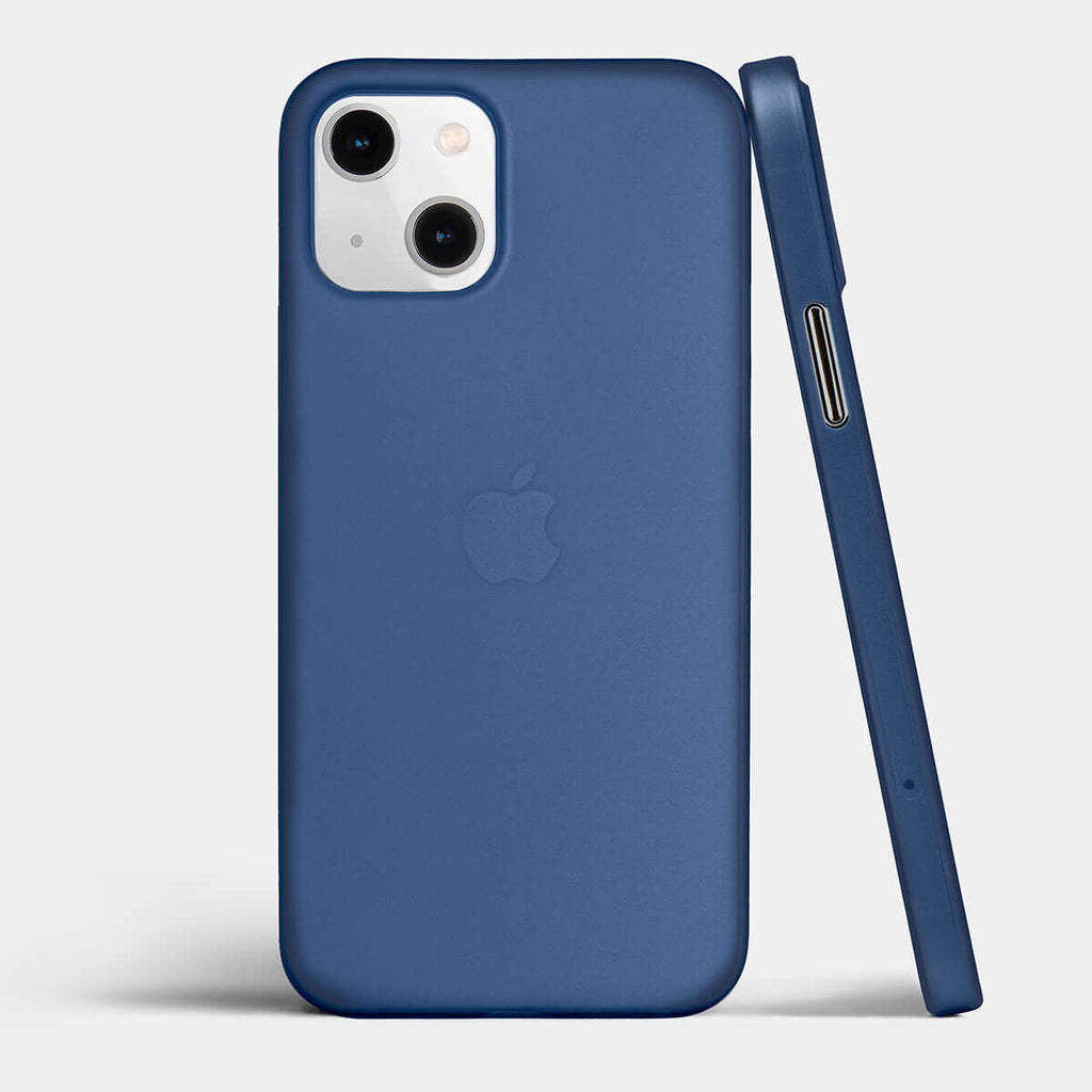 totallee Thin iPhone 13 Case, Thinnest Cover Ultra Slim Minimal - for Apple iPhone 13 (2021) (Navy Blue)