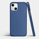 Ultra thin iPhone 13 mini case by totallee - Thinnest case for iPhone 13 mini, navy blue