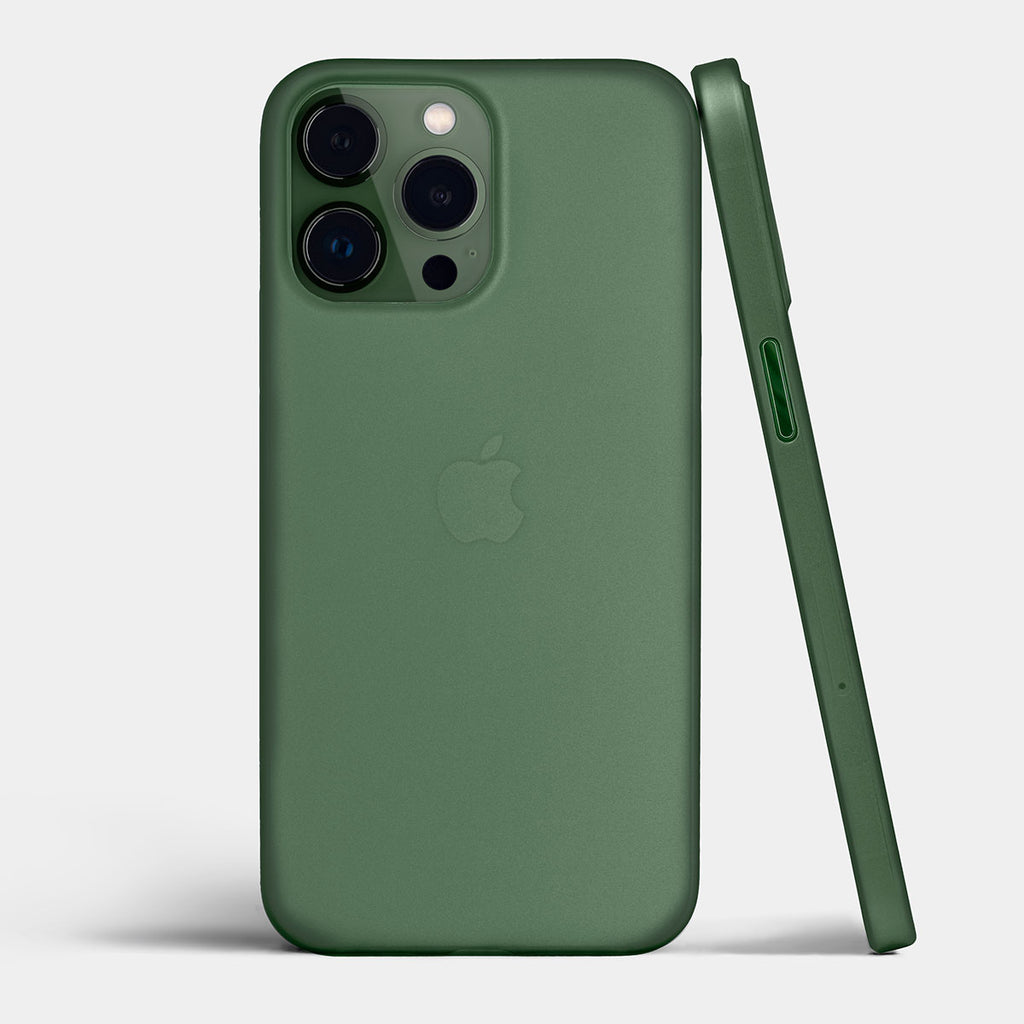 totallee Thin iPhone 13 Pro Max Case, Thinnest Cover Ultra Slim Minimal - for Apple iPhone 13 Pro Max (2021) (Alpine Green)