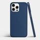 Ultra thin iPhone 13 pro max case by totallee - Thinnest case for iPhone 13 Pro Max, navy blue
