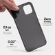 Slimmest iPhone 13 case by totallee, Frosted black