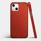 Ultra thin iPhone 14 case by totallee, red