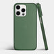 Ultra thin iPhone 14 pro case by totallee, green
