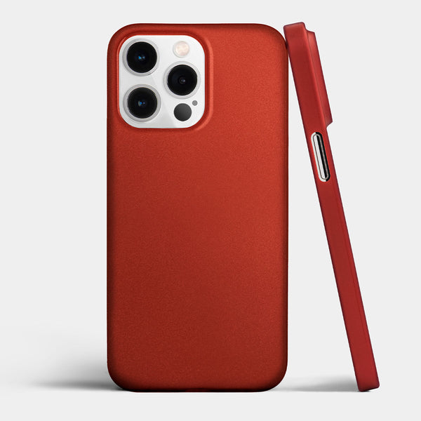 Ultra thin iPhone 14 Pro max case by totallee, Frosted clear