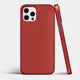 Ultra thin iPhone 12 pro case by totallee - Thinnest case for iPhone 12 Pro, red