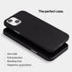 Super thin iPhone 13 case by totallee, Frosted black