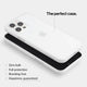 Super thin iPhone 13 Pro max case by totallee, Frosted clear