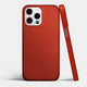 Ultra thin iPhone 13 pro max case by totallee, red