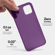 Slimmest iPhone 14 plus case by totallee, deep purple