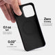 Slimmest iPhone 14 Pro case by totallee, magsafe black