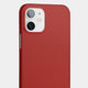 Thinnest iPhone 12 mini case by totallee, red